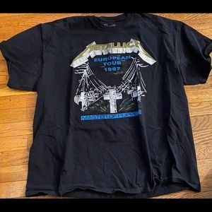Vintage Band T-shirt Metallica